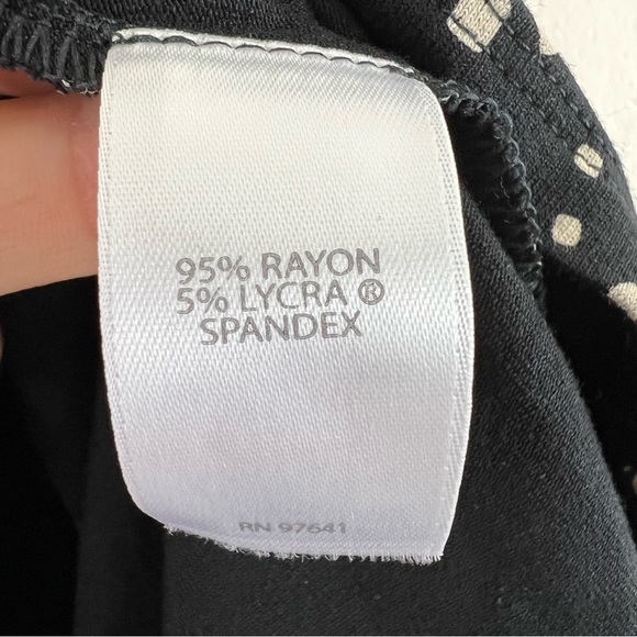 J. Jill Wearever Collection Decorative Square Neck Flowy Sleeved Top - Picture 4 of 10